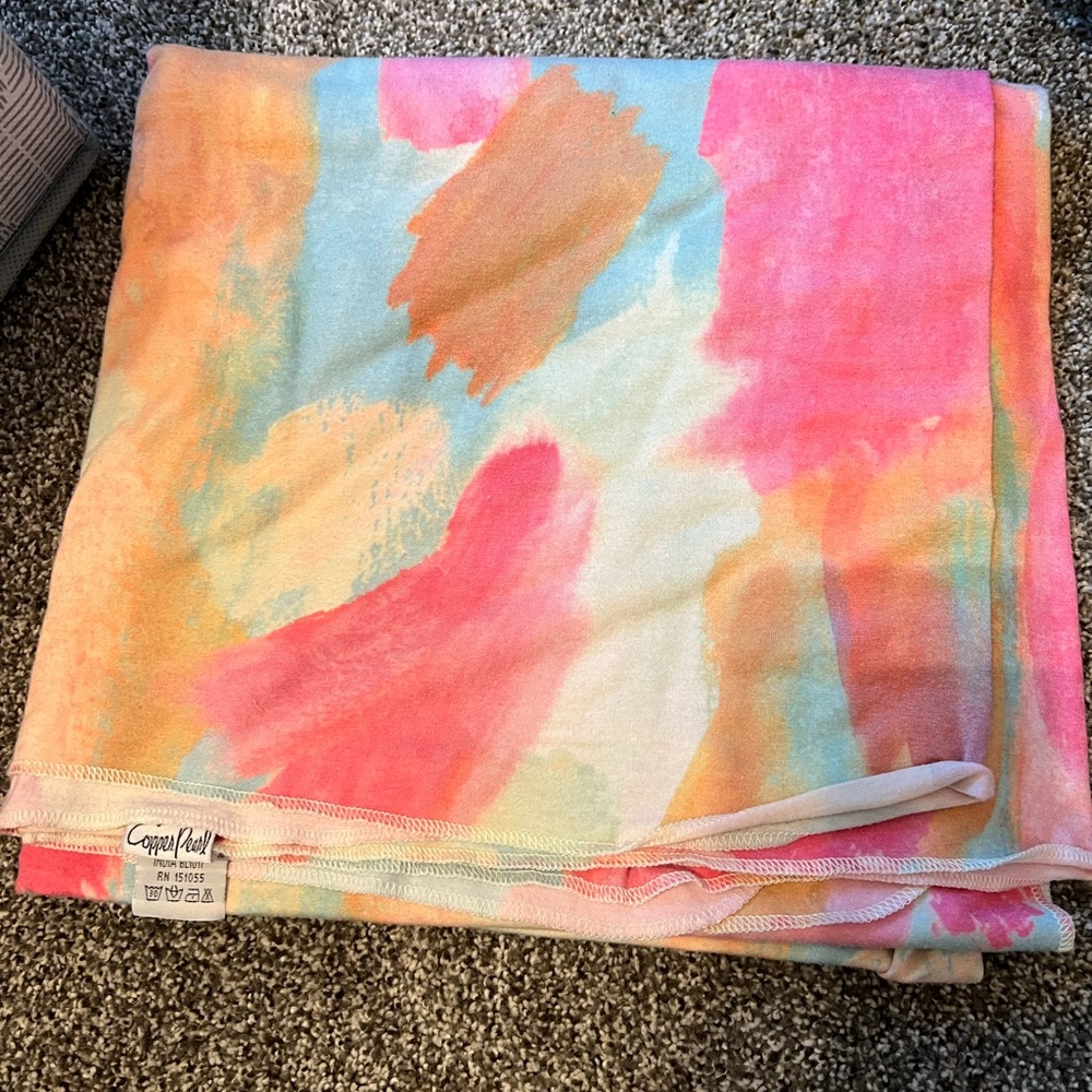 Copper pearl swaddle